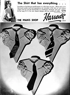 Images Dated 3rd January 2005: Advertisement for Harrods Department Store, 1935