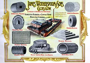 Advert, James Wotherspoon & Sons, Glasgow, Scotland Advert, James Wotherspoon & Sons, Glasgow, Scotland