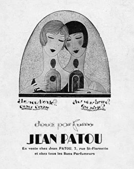 Jazz Age Club Gallery: Advert for Jean Patou perfume, 1926, Paris