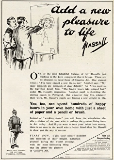 Advertisement for John Hassall Art School Advertisement for John Hassall Art School