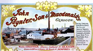 Advert, John Poynter, Son & Macdonalds, Glasgow