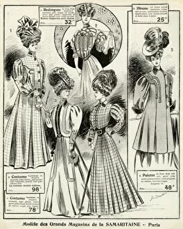 Advert for La Samaritaine womens clothing 1906