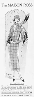Advert for the London couturier Maison Ross, 1925 Advert for the London couturier Maison Ross, 1925