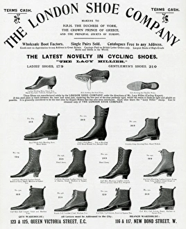 Advert for London Shoe Company 1898 Advert for London Shoe Company 1898