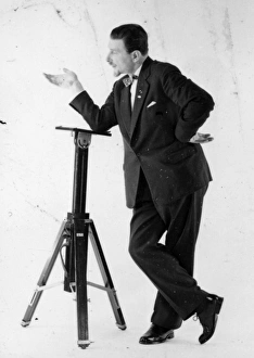 <b class=qtipBold><figcaption>Advertisement -- male model posing</figcaption></b><br>Advertisement -- male model posing (Phillip Webb). 1959<br><em>© The Colin Sherborne Collection/Mary Evans Picture Library</em> Advertisement -- male model posing