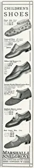 Advert for Marshall & Snelgrove children's footwear 1927 Advert for Marshall & Snelgrove children's footwear 1927
