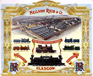 Advert, Neilson Reid & Co, Locomotive Trains, Glasgow Advert, Neilson Reid & Co, Locomotive Trains, Glasgow