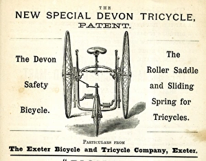 Advertisement, New Special Devon Tricycle Advertisement, New Special Devon Tricycle