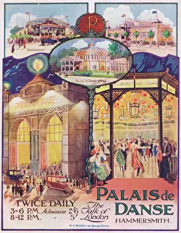 Advert for the Palais de Danse, Hammersmith, London, 1921 Advert for the Palais de Danse, Hammersmith, London, 1921