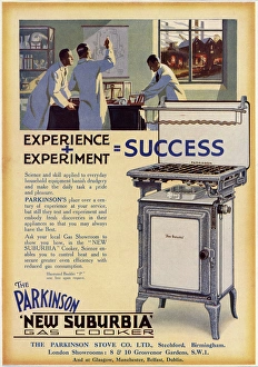 Suburbia Gallery: Advert for Parkinsonism cooker 1929