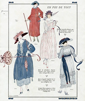 Advertisement for Poiret, Premet and Jenny fashions Advertisement for Poiret, Premet and Jenny fashions