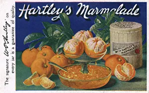 Advertorial postcard for Hartleys Orange Marmalade Advertorial postcard for Hartleys Orange Marmalade