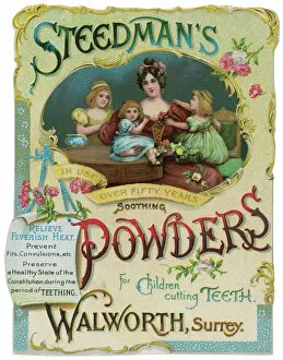 Teeth Gallery: Advert / Steedman Powders