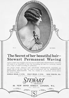 Advert for Stewart hair specialists of permanent Advert for Stewart hair specialists of permanent