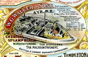 Advert, W G Walker & Sons, Ayr, Scotland Advert, W G Walker & Sons, Ayr, Scotland