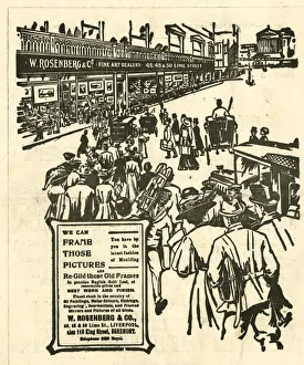 Advert, W Rosenberg & Co, Fine Art Dealers, Liverpool Advert, W Rosenberg & Co, Fine Art Dealers, Liverpool