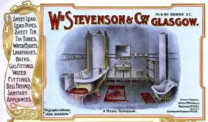 Shower Gallery: Advert, William Stevenson & Co, Glasgow