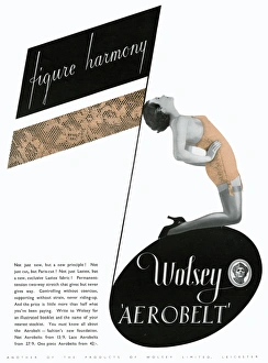 Advert for Wolsey womens underwear 1936