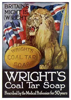 Vintage Advertising Art Prints: Advert / Wrights Soap