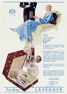 Images Dated 4th April 2012: Advert for Yardley Lavender 1932