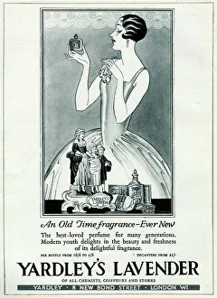 Advert for Yardleys Lavender Advert for Yardleys Lavender