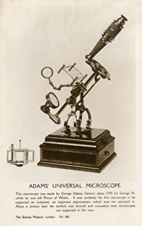 Investigation Gallery: Adams Universal Microscope