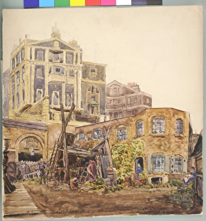 Below the Adelphi Hotel, Strand, London Below the Adelphi Hotel, Strand, London