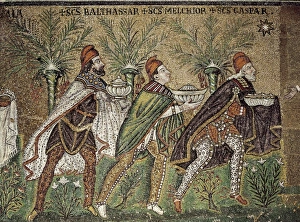 Adoration of the Kings. 6th c. ITALY. Ravenna Adoration of the Kings. 6th c. ITALY. Ravenna