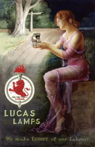 Related Image Prints: Lucas Lamps Print Advert - Labour of Light
