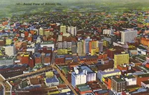 Georgia Gallery: Aerial view of Atlanta, Georgia, USA