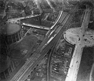 Aerial view of Battersea Aerial view of Battersea