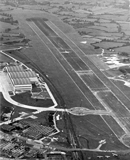 Aerial view of the Bristol Filton site in 1949 Aerial view of the Bristol Filton site in 1949