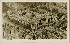 Aerial View of the British Museum, London Aerial View of the British Museum, London