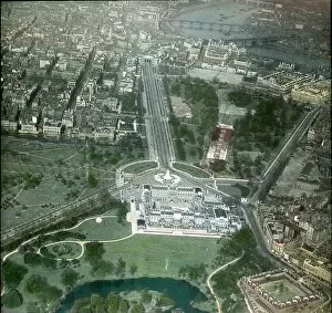 Aerial View of Buckingham Palace