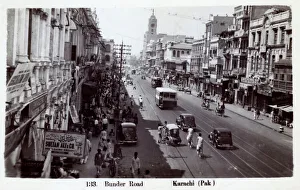 Poles Gallery: Aerial view, Bunder Road, Karachi, Pakistan