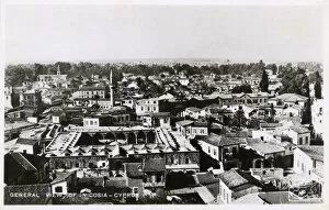 Cyprus Gallery: Aerial view of Nicosia, Cyprus