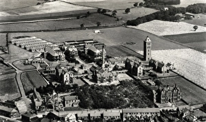Aerial view, Wesham Park Hospital, Lancashire Aerial view, Wesham Park Hospital, Lancashire