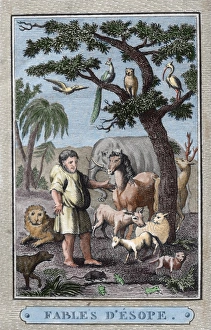 Aesop (c. 620A?i?564 BC). Ancient Greek fabulist. Aesop's Aesop (c. 620A?i?564 BC). Ancient Greek fabulist. Aesop's