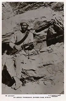 Related Images Gallery: Afridi Tribesman of the Khyber Pass, NWFP