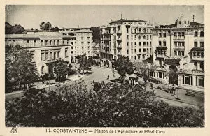 Agriculture House and Hotel Cirta, Constantine, Algeria