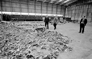 Investigation Gallery: Air crash investigators with sniffer dog