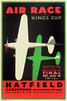 1934 Gallery: Air Race for the Kings Cup Poster