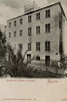 Corsican Gallery: Ajaccio, Corsica, France - Exterior of the Home of Napoleon
