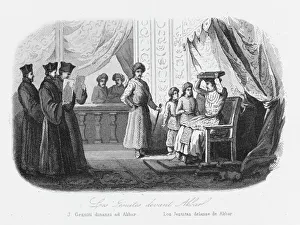 Akbar the Great receives a deputation of Jesuits Akbar the Great receives a deputation of Jesuits