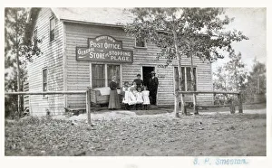 Alberta, Canada - Bright View, Post Office and store Alberta, Canada - Bright View, Post Office and store