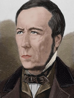 Alexandre Herculano (1810-1877). Portuguesw writer. Portrait Alexandre Herculano (1810-1877). Portuguesw writer. Portrait