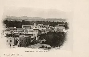 Algeria, Biskra - Scene close to the Royal Hotel