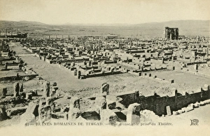 Algeria - Timgad - The Theatre Algeria - Timgad - The Theatre