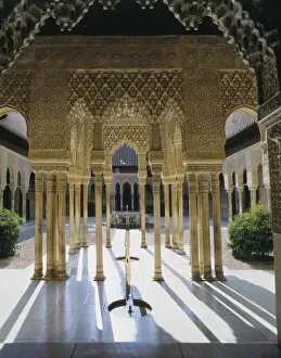 Sun Light Gallery: Alhambra. SPAIN. ANDALUSIA. Granada. Alhambra