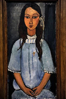 Denmark Gallery: Alice, c.1918, by Amedeo Modigliani (1884-1920)